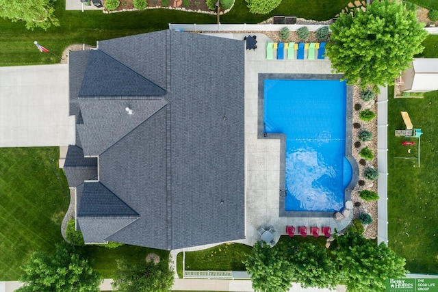 drone / aerial view