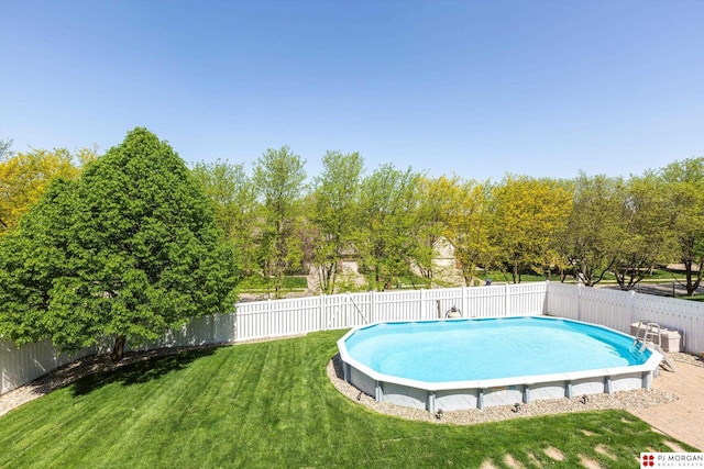 view of pool