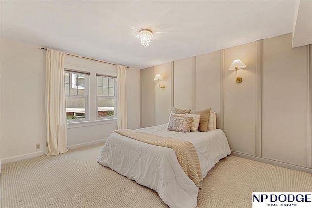 5650 Poppleton Ave, Omaha, NE 68106 - bedroom featuring light carpet and baseboards