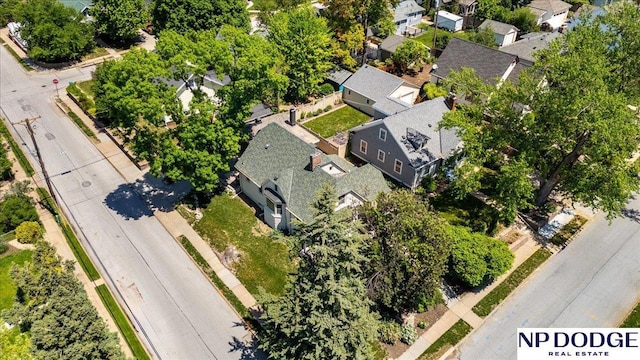 5650 Poppleton Ave, Omaha, NE 68106 - aerial perspective of suburban area