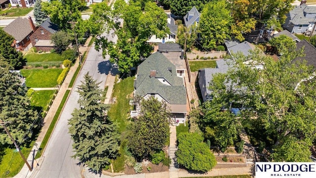 5650 Poppleton Ave, Omaha, NE 68106 - aerial view of residential area