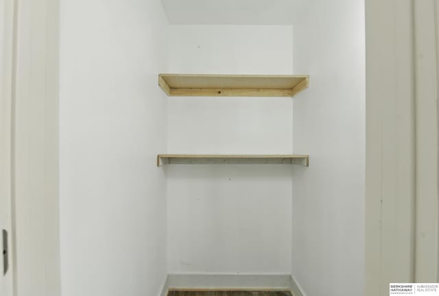 view of closet