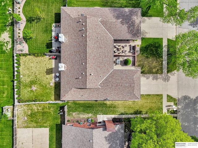 view of subject property