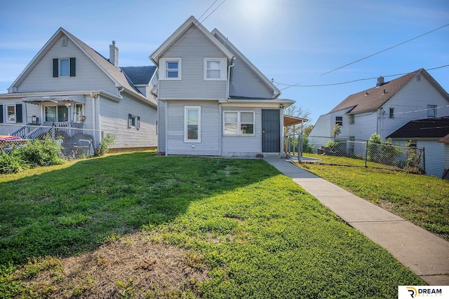 view of rear view of house