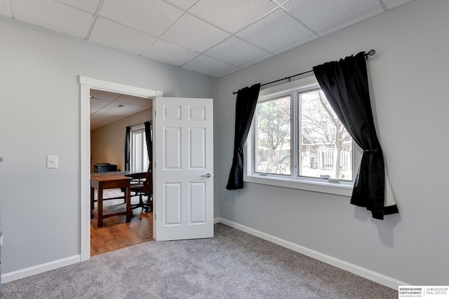 8114 S 167th St, Omaha, NE 68136 - bedroom with a drop ceiling and carpet floors