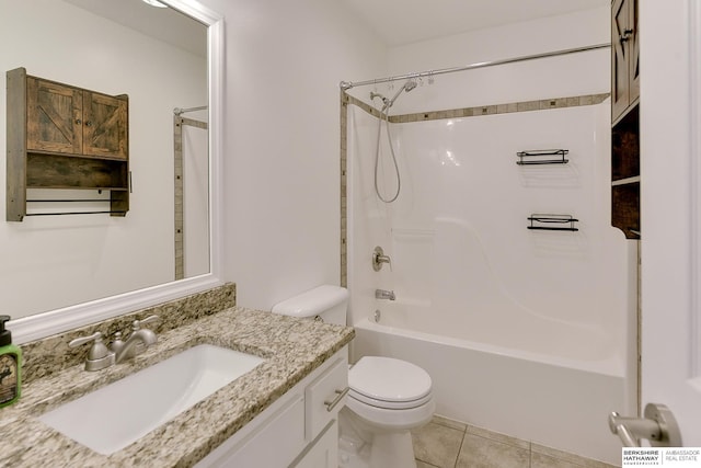8114 S 167th St, Omaha, NE 68136 - bathroom featuring vanity, bathtub / shower combination, and tile patterned floors