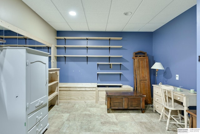 8114 S 167th St, Omaha, NE 68136 - walk in closet featuring a drop ceiling