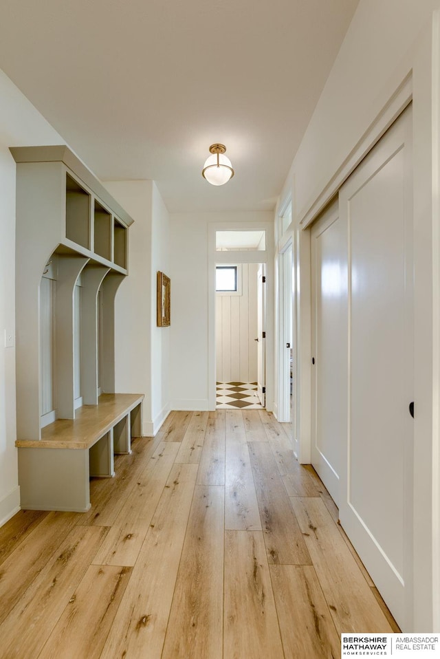 11506 S 189th St, Gretna, NE 68028 - mudroom with light wood-style flooring