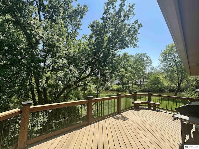 1605 S 113th Plz, Omaha, NE 68144 - view of wooden deck