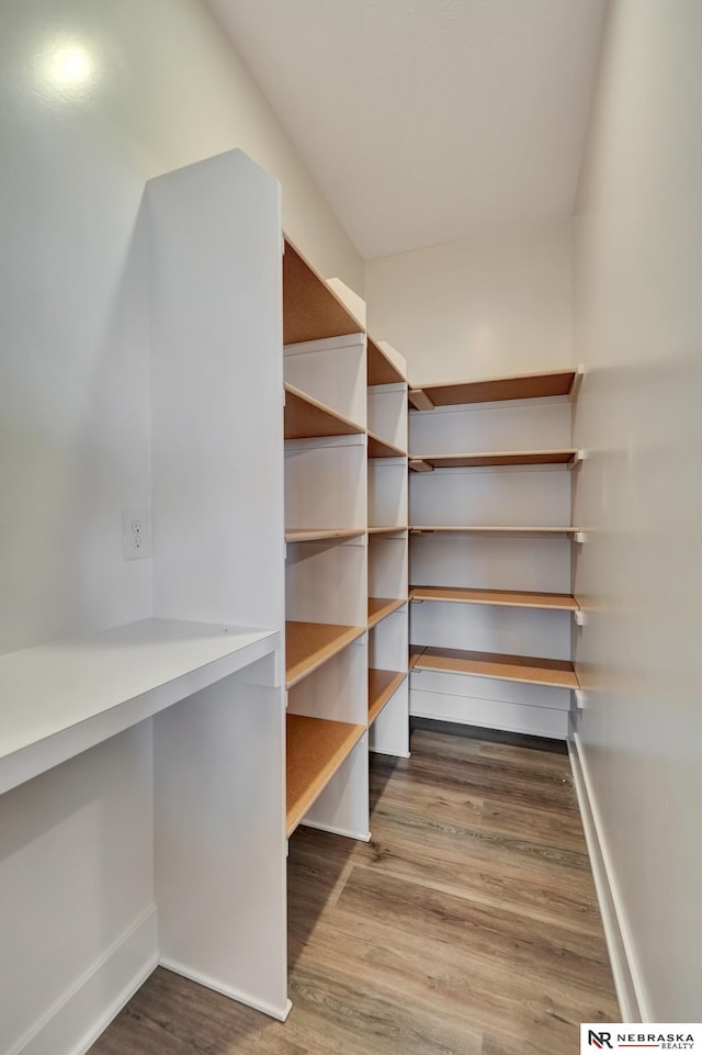 612 N 107th St, Lincoln, NE 68527 - walk in closet with wood finished floors