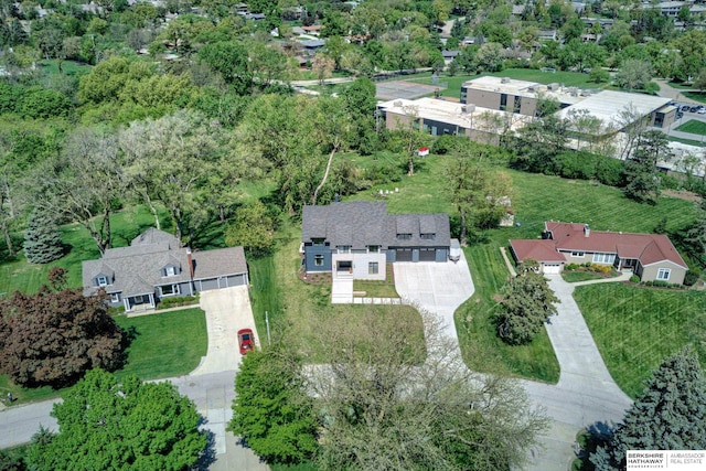 8616 Broadmoor Dr, Omaha, NE 68114 - bird's eye view