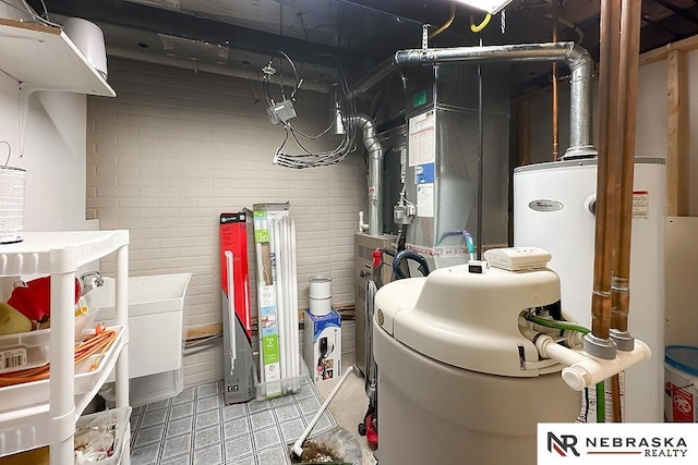 view of utility room