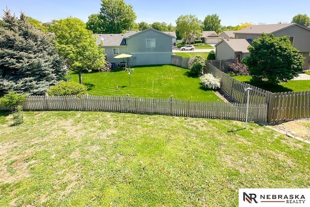 view of yard