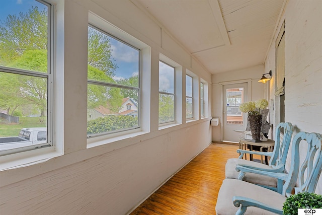 2939 Martha St, Omaha, NE 68105 - sunroom / solarium with wood finished floors