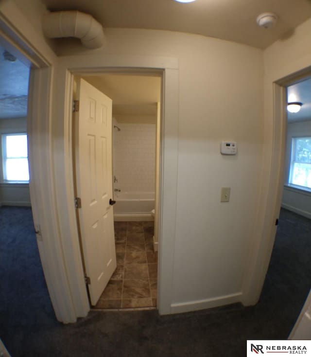 1941 J St, Lincoln, NE 68510 - hall with baseboards