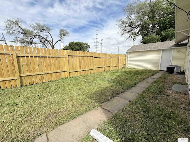 4227 N 57th St, Lincoln, NE 68507 - view of yard featuring cooling unit