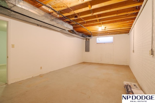 6630 Flint Ridge Rd, Lincoln, NE 68506 - basement featuring electric panel