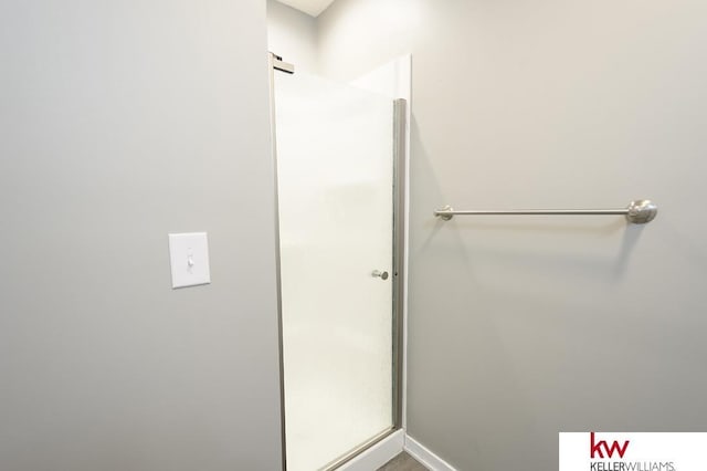 56420 708th Rd, Fairbury, NE 68352 - bathroom with a shower with shower door