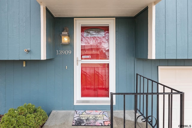 view of property entrance