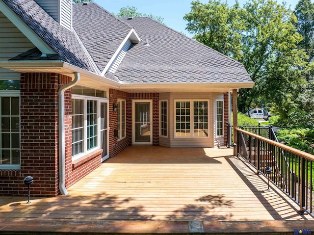 6427 Lone Tree Dr, Lincoln, NE 68512 - view of wooden deck