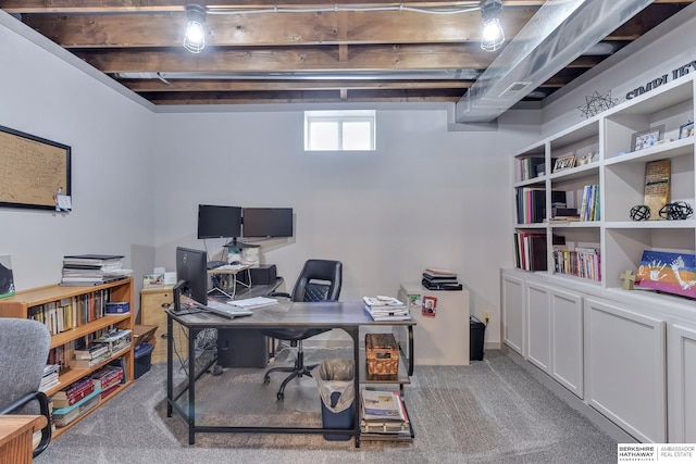 16315 Craig Ave, Bennington, NE 68007 - office area with carpet