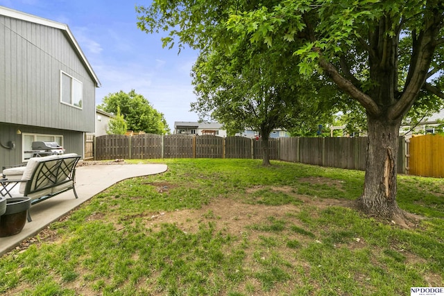 18667 R St, Omaha, NE 68135 - view of yard featuring a patio