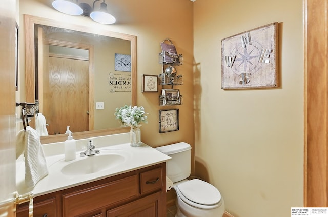 2103 John St, Papillion, NE 68133 - bathroom with vanity and toilet
