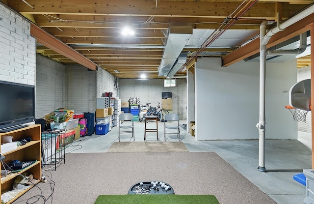 2103 John St, Papillion, NE 68133 - view of unfinished basement