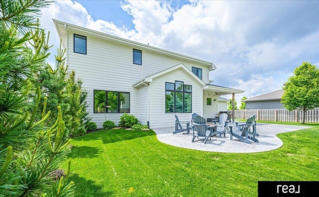 18880 Patrick Cir, Elkhorn, NE 68022 - rear view of house featuring a patio