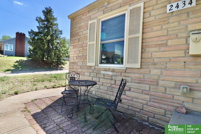 view of patio