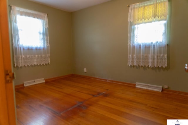 5 Fairview Dr, York, NE 68467 - empty room featuring wood finished floors and baseboards