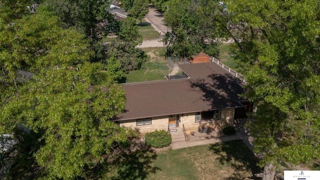 5 Fairview Dr, York, NE 68467 - aerial view of property and surrounding area