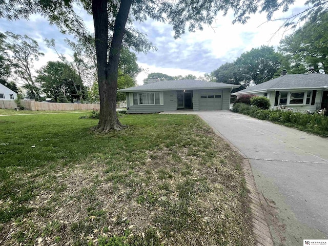 1801 Franklin St, Bellevue, NE 68005 - single story home with a garage and driveway