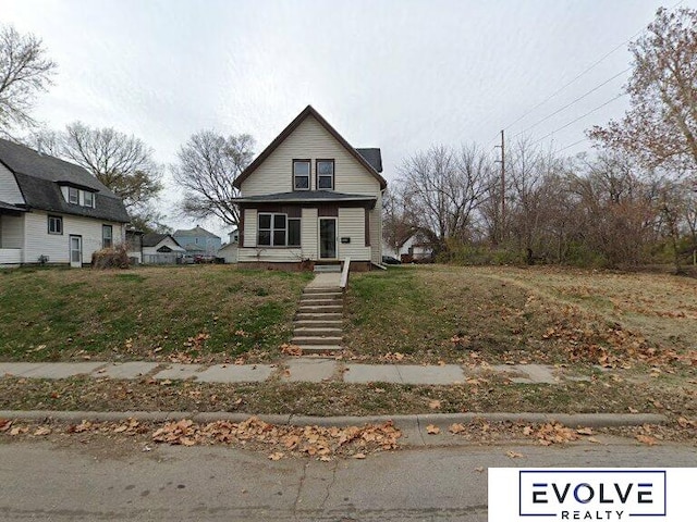 5018 N 22nd St, Omaha, NE 68110 - bungalow-style home with stairway