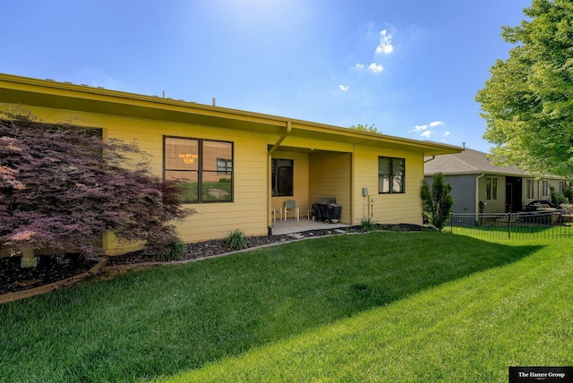 5758 N 157th St, Omaha, NE 68116 - back of house featuring a patio area