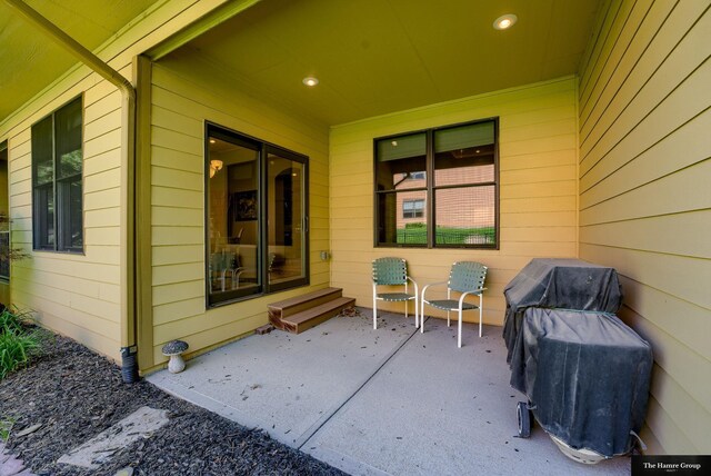 5758 N 157th St, Omaha, NE 68116 - view of patio / terrace featuring entry steps