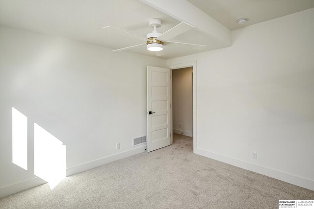 5720 N 208th St, Elkhorn, NE 68022 - carpeted spare room with ceiling fan, baseboards, and a smoke detector