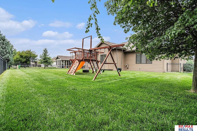 948 S 198th St, Omaha, NE 68022 - view of yard featuring a playground