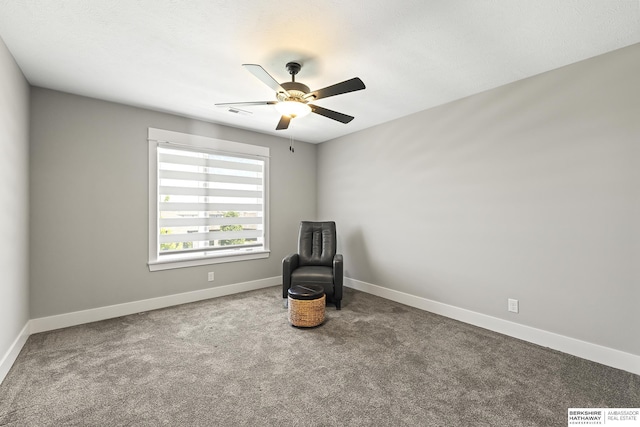 11412 S 122nd St, Papillion, NE 68046 - unfurnished room featuring ceiling fan, carpet flooring, and baseboards