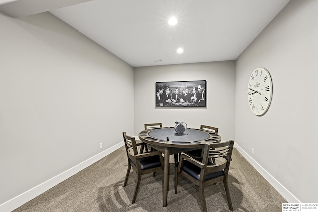 11412 S 122nd St, Papillion, NE 68046 - carpeted dining room with baseboards and recessed lighting