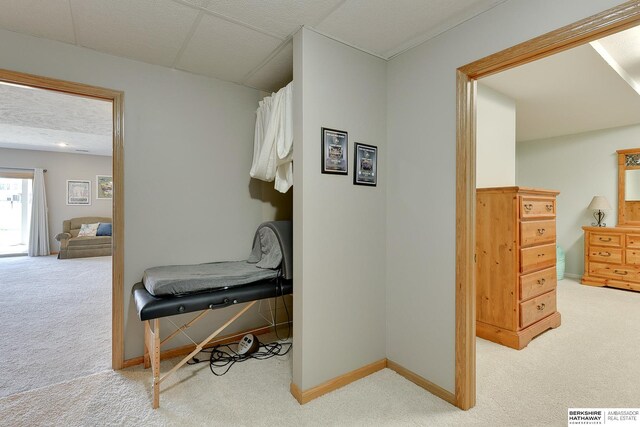 9901 S 176th St, Omaha, NE 68136 - hall with carpet and baseboards