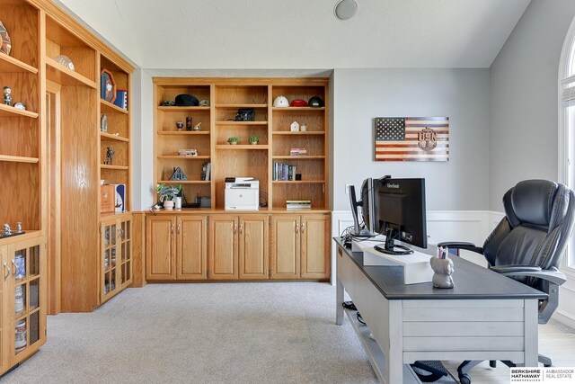 9901 S 176th St, Omaha, NE 68136 - office space featuring wainscoting and light carpet