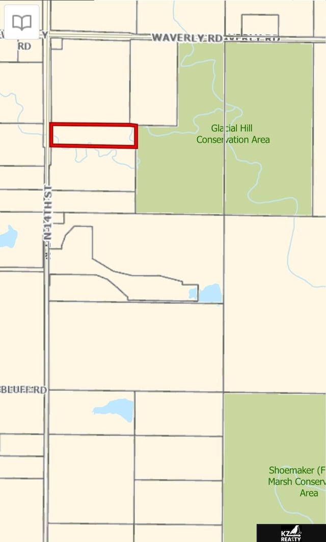 map / location of property area