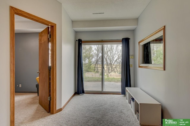 10032 Kings Dr, Omaha, NE 68142 - corridor with carpet flooring and baseboards