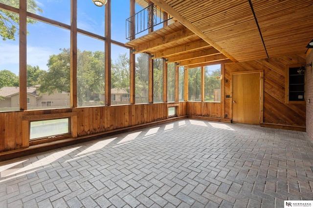 14611 Holmes St, Omaha, NE 68137 - view of unfurnished sunroom