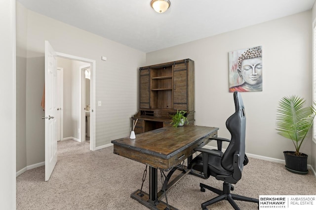 8917 N 157th St, Bennington, NE 68007 - office space featuring light carpet and baseboards