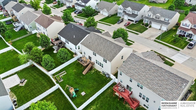 8917 N 157th St, Bennington, NE 68007 - aerial view of residential area