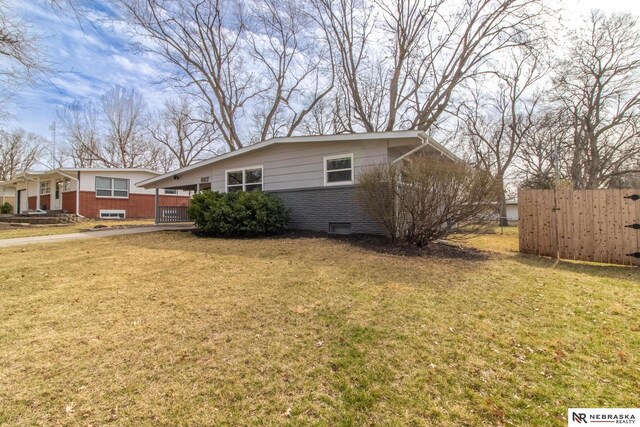 467 Steinway Rd, Lincoln, NE 68505 - view of front of house featuring brick siding