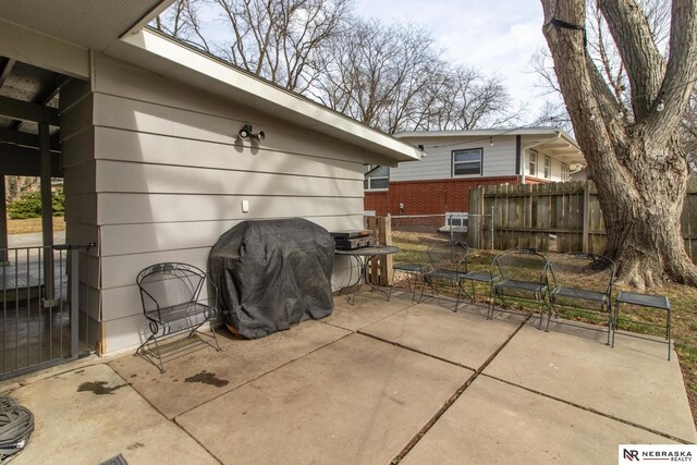 467 Steinway Rd, Lincoln, NE 68505 - view of patio with grilling area