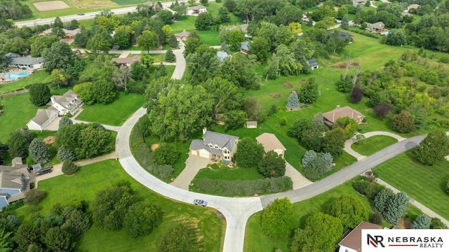 aerial view